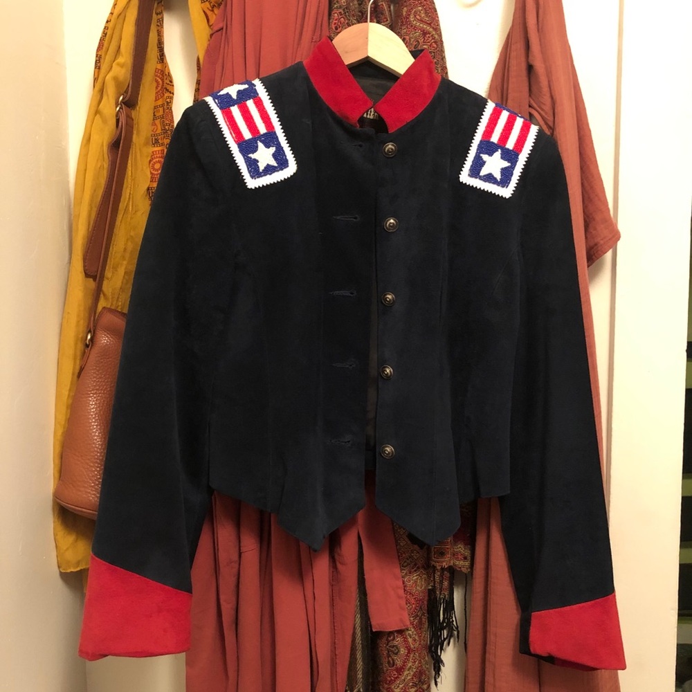Vintage Rodeo Queen suede jacket